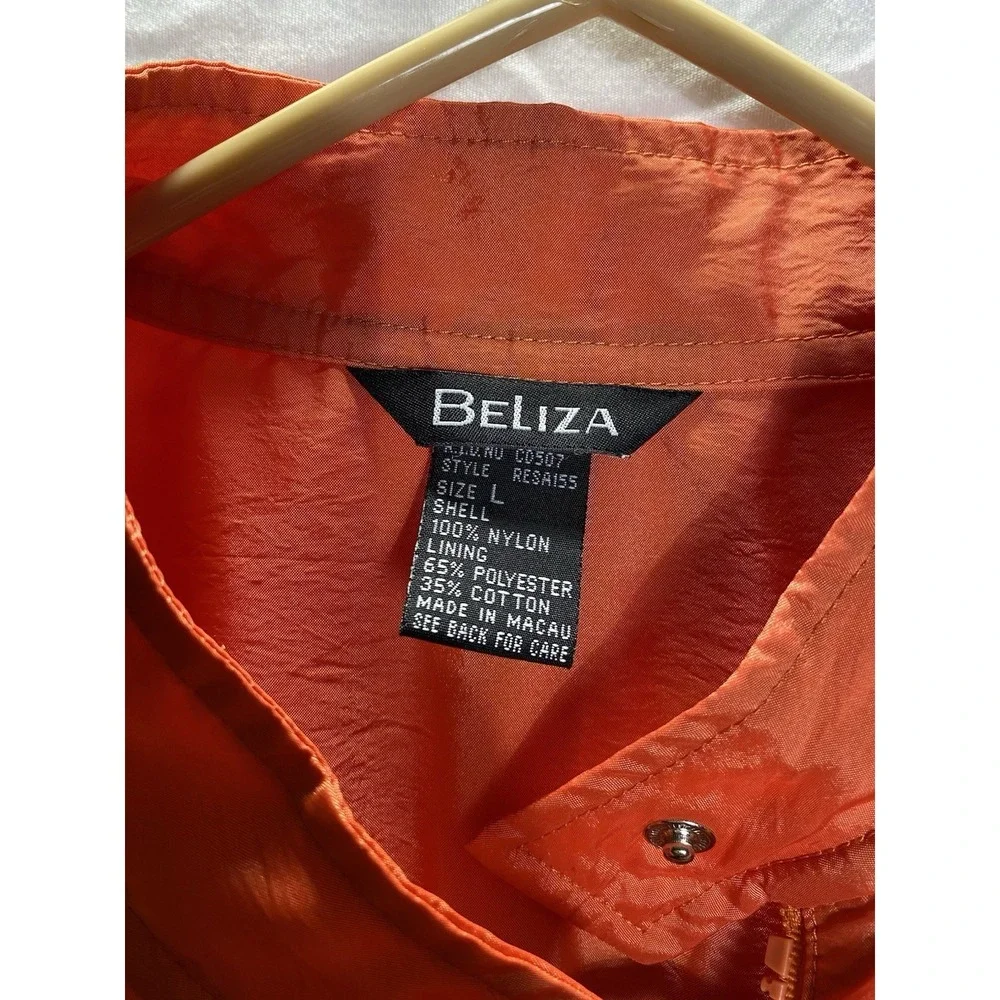 Vintage Beliza Athletic Streetwear Set Long‎ Sleeve Matching Jacket Large